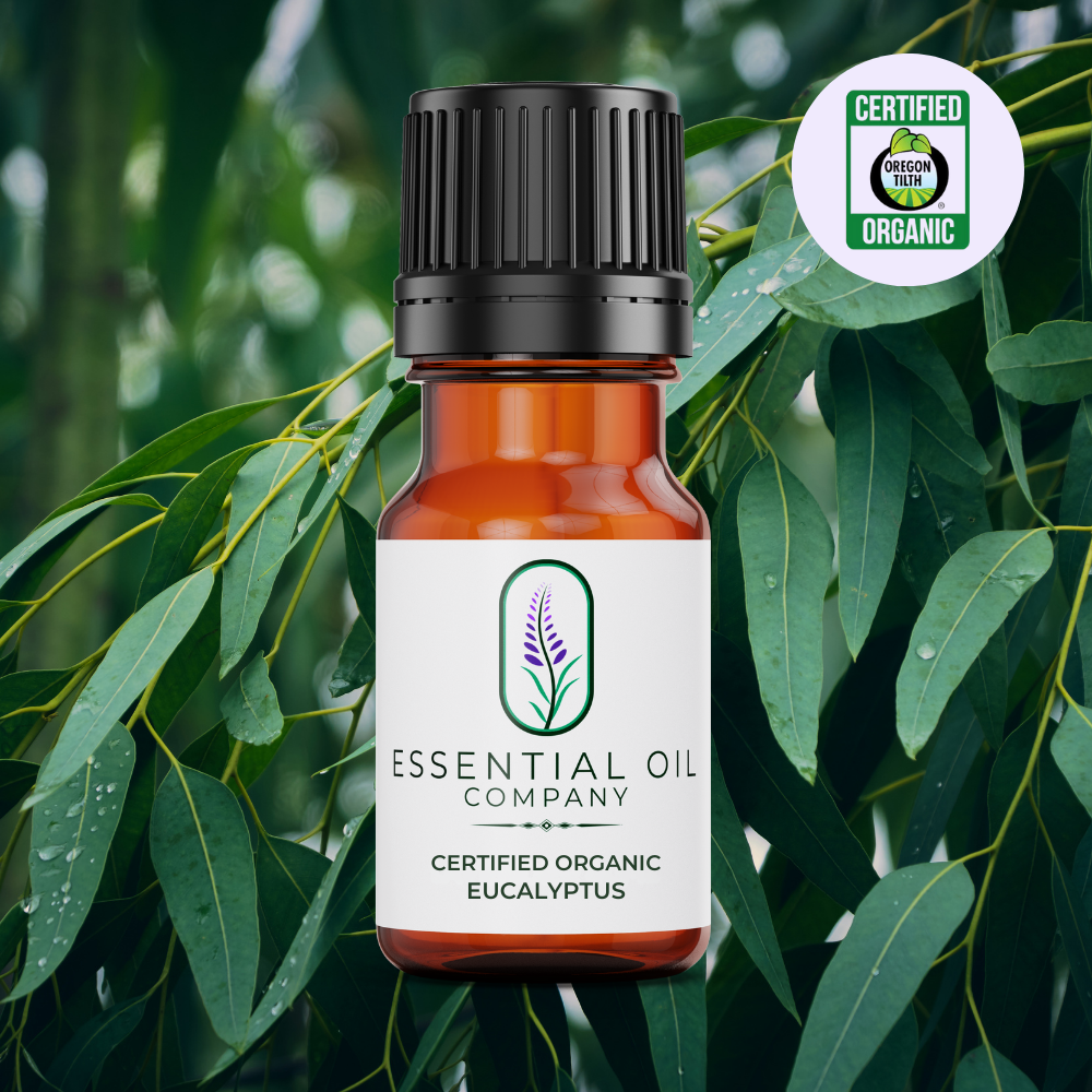 Certified Organic Eucalyptus Essential Oil