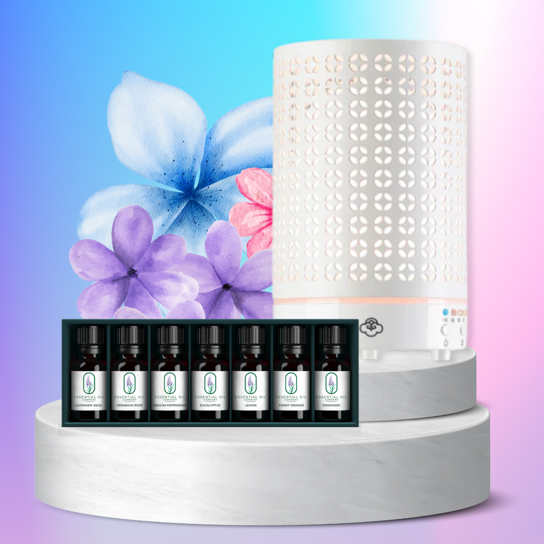 Pure Bliss Memory Oil Diffuser Gift Set