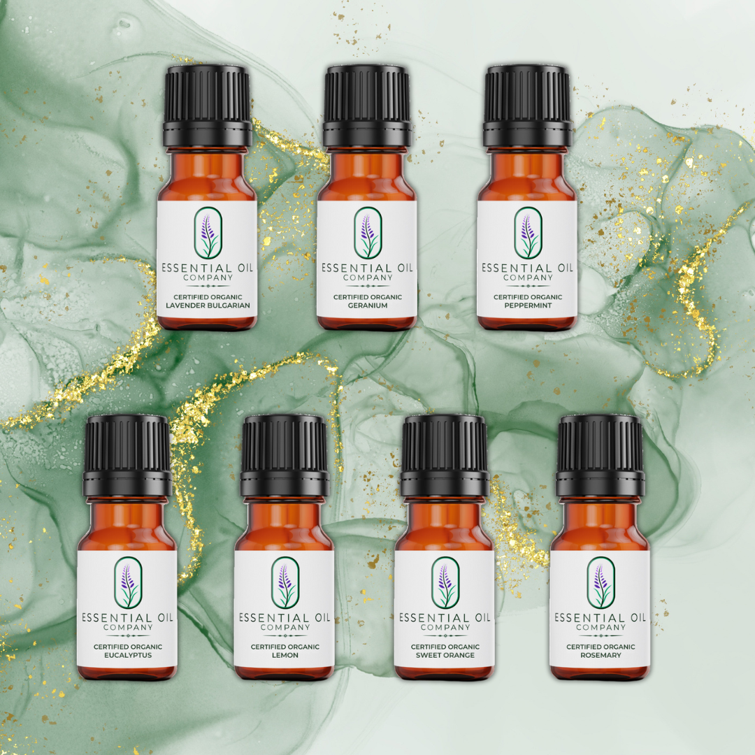 Certified Organic Memory Essential Oil Set